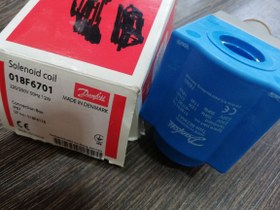 تصویر سلونویید ولو بوبین شیر برقی دانفوس مدل 018F6701 (آکبند) Solenoid valve Danfoss model 018F6701