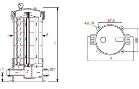 تصویر هوزینگ UPVC مقاوم دربرابر UV و اکسیژن اتمسفری، ضد خوردگی 