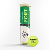 تصویر توپ تنیس دانلوپ Dunlop FORT ALL COURT – بسته ۴ عددی (اورجینال - 2025) توپ تنیس دانلوپ FORT