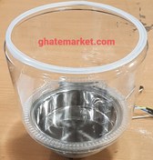 تصویر المنت و پیرکس سماور برقی فلر مدل 301 مناسب مدل‌های TS300 و TS301 و TS302 