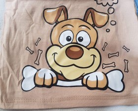 تصویر تیشرت پسرانه مدل سگ نگهبان 