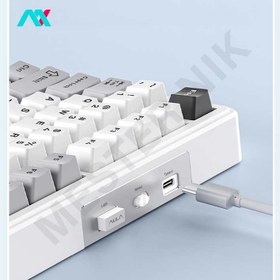 تصویر کیبورد گیمینگ مکانیکال آئولا مدل F99 بی سیم و با سیم 