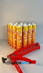 تصویر چسب درزگیر جی مکس سفید ماستیک600 G-Max White Mastic 600 Sealant