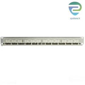 تصویر پچ پنل 24 پورت نگزنس CAT6 UTP Nexans CAT6 UTP 24 Port Patch Panel