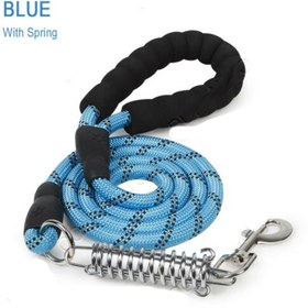 تصویر بند قلاده فنری سگ EVA وارداتی Nylon Spring Pet Dog Leash Lead Reflective