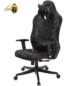 تصویر صندلی گیمینگ بامو چریکی زرد Gaming Chair Bamo G2021 Camo Yellow Gaming Chair Bamo G2021 Camo