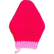 تصویر لیف دستباف حمام مدل توت‌فرنگی C07۵ 