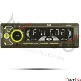 تصویر رادیو پخش بلوتوث دار دوفلش آگورا مدل AGORA AG-1821 Car MP3 Player AGORA AG-1821