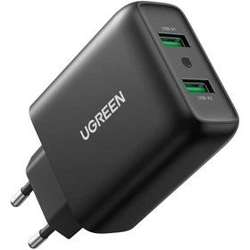 تصویر شارژر دیواری یوگرین مدل CD161-10216 Ugreen CD161-10216 Wall Charger