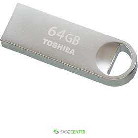 تصویر فلش مموری توشیبا مدل TransMemory U401 ظرفیت 64 گیگابایت TransMemory U401 64GB USB 2.0 Flash Memory