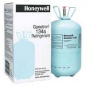 تصویر کپسول گاز فریون هانیول گاز R134a وزن13 کیلوگرمی ساخت ایالات متحده HonywellR-134A