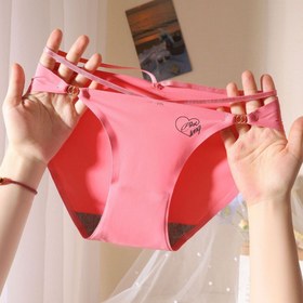 تصویر شورت لیزری پهلو بنددار اروپایی در رنگ های پاستیلی 