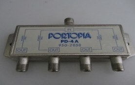 تصویر اسپلیتر تقسیم کننده آنتن مرکزی PORTOPIA PD-4A 