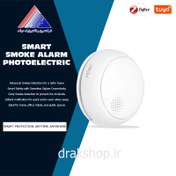 تصویر سنسور دود فوتوالکریک هوشمند SSD01-A تویا 