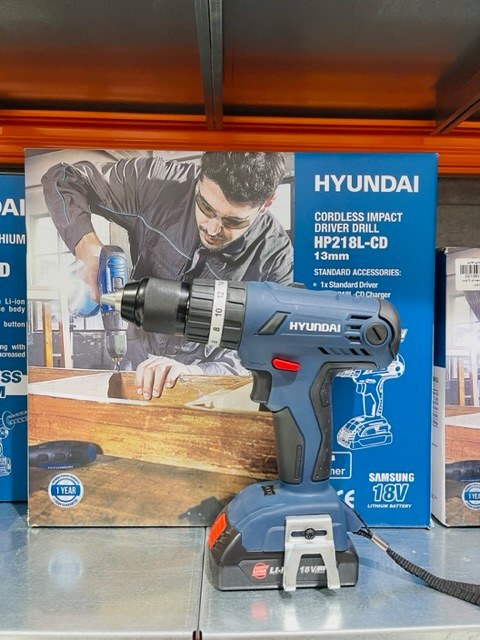 Hyundai cordless online drill