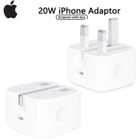 تصویر آداپتور اصلی آیفون Apple iPhone 13 پارت نامبر BA Wall Charger For Apple iPhone 13