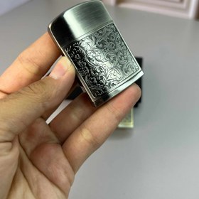 تصویر فندک سنگی طرح گل اتمی 