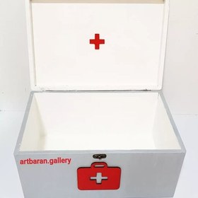 تصویر جعبه ی کمکهای اولیه و دارو 