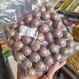 تصویر ماکادمیا وانیلی تازه و خوشمزه(فندق استرالیایی) 100گرمی 