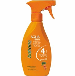 تصویر لوسیون بدن آکواسان هویج باباریا Babaria Aqua Sun Carrot oil sun Lotion