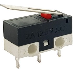 تصویر میکروسوئیچ اهرمی کوچک 