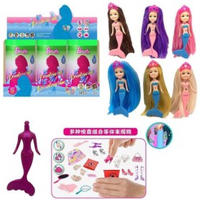 تصویر عروسک باربی سوپرایزی تغییر رنگ کوچک Barbie Surprise _ 5094