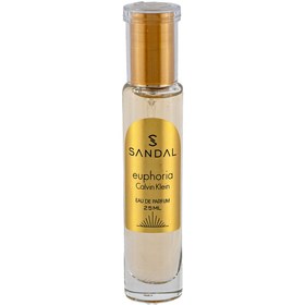 تصویر عطر جیبی زنانه صندل مدل euphorio حجم 25 میلی لیتر ادکلن زنانه euphorio برند صندل حجم 25میل