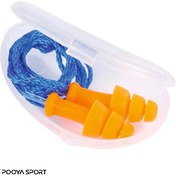 تصویر گوش گیر ژله ای شنا جعبه دار مدل سه پله Howard Leight 