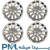 تصویر قالپاق رینگ 15 نیو بالانس با آرم سمند بسته 4 عددی برند ابویی 