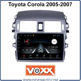 تصویر مانیتور اندروید VoxX – مدل C100 تویوتا – کرولا 2007-2005 مانیتور اندروید VoxX – مدل C100 تویوتا – کرولا 2007-2005