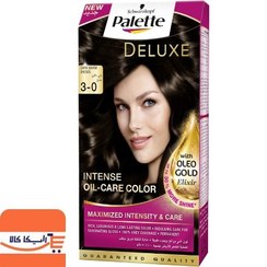 تصویر کیت رنگ مو پلت سری Deluxe مدل Dark Warm Brown شماره 0-3 دسته بندی: