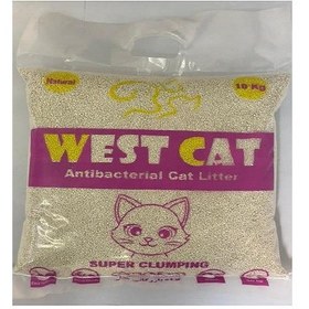 تصویر خاک ساده گربه West Cat 10Kg 