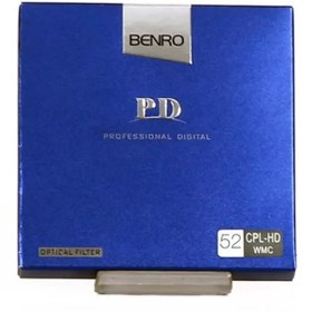 تصویر فیلتر لنز عکاسی پلاریزه Benro PD Pro-CPL 52mm Benro PD Pro-CPL 52mm