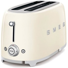 تصویر توستر اسمگ مدل TSF02 سفید Smeg TSF02WHUK Toaster