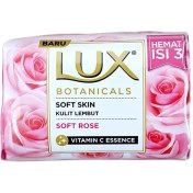 تصویر صابون لوکس ۱۰۰ گرم بسته ۳ عددی سری Botanicals مدل Soft Rose 