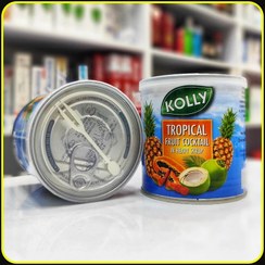 تصویر کمپوت میوه های استوایی kolly 