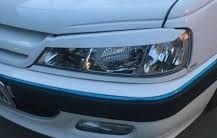 تصویر ابرویی چراغ جلو پارس سفید قابل رنگ کردن جفتی 