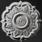 تصویر گل سقفی D404 