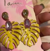 تصویر گوشواره مدل برگ برند Iam 