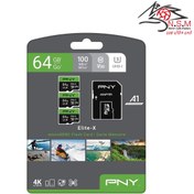 تصویر کارت حافظه 64 گیگ PNY MICROSD PNY 64GB