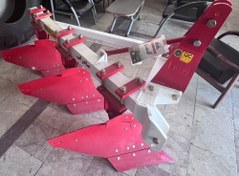 تصویر گاو آهن سه خیش شاسی قوطی 