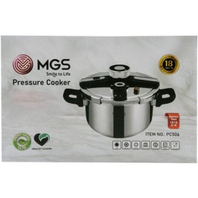 تصویر زودپز ام جی اس 6 لیتری کد PC 506 