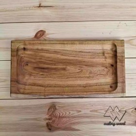 تصویر سینی چوبی کد d107 