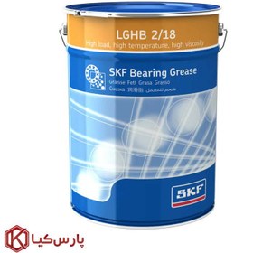 تصویر گریس اس کا اف SKF LGHB 2/18 وزن 18 کیلوگرم 