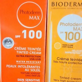 تصویر کرم ضد آفتاب رنگی فتودرم مکس SPF100 بیودرما 40 میل 