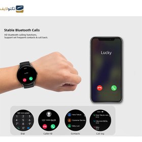 تصویر ساعت هوشمند ایمیکی مدل TG1 smart watch Imiki TG1