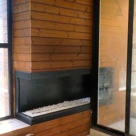 تصویر شومینه گازی ال 140 