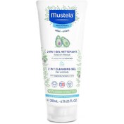 تصویر شامپو 2در1 سروبدن کودک آووکادو موستلا 200 میل Mustela Head and Body Gel 2in1 mustela code:6058