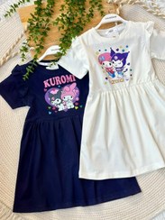 تصویر پیراهن نخ پنبه کرومی کد 10080 