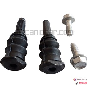 تصویر لوازم تعمیری سیلندر ترمز (پیچ و گردگیر کالیپر) چرخ جلو پژو 206 تیپ 2 و 3 Brake parts